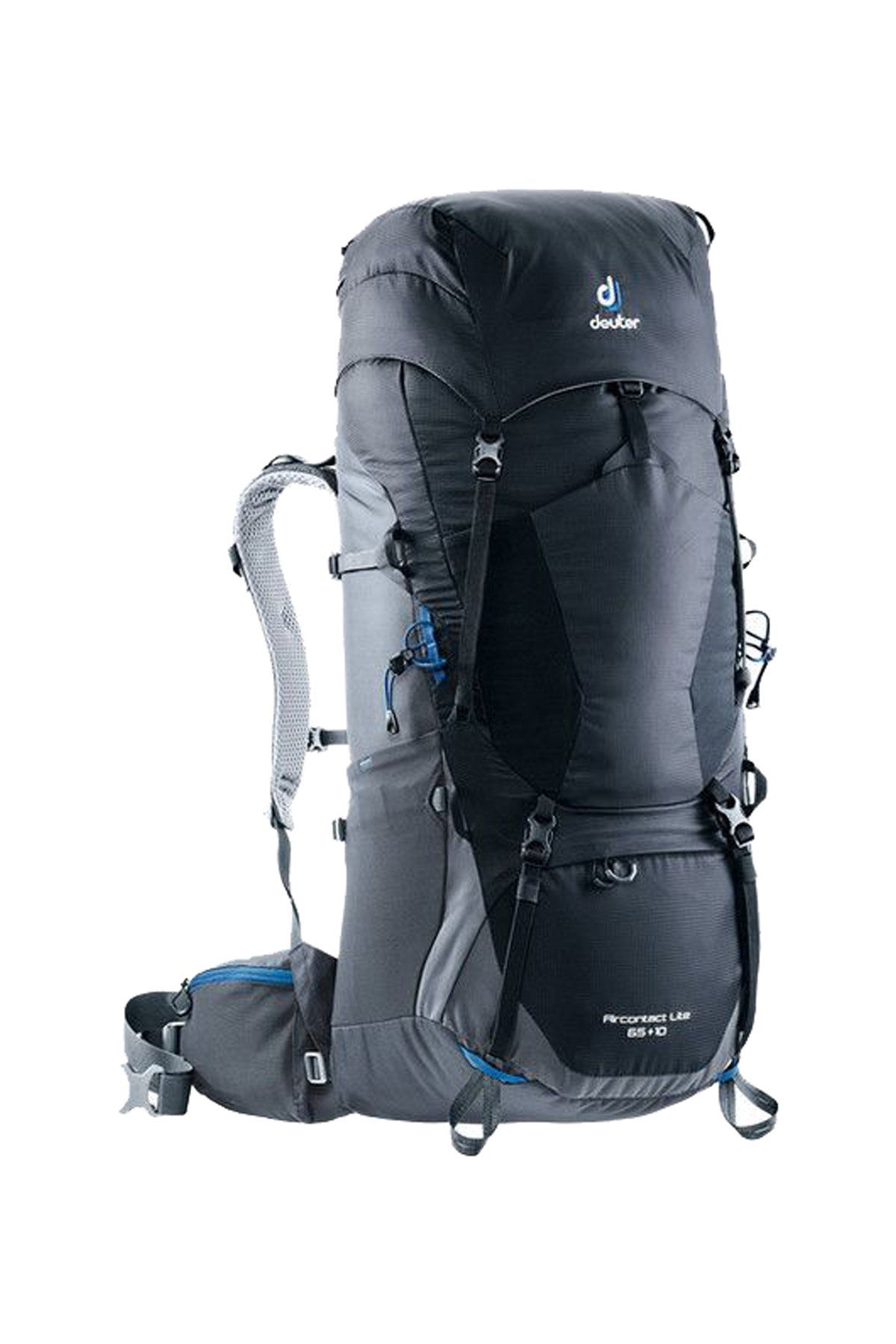 DEUTER Aircontact Lite 65 + 10 Sırt Çantası black-graphite