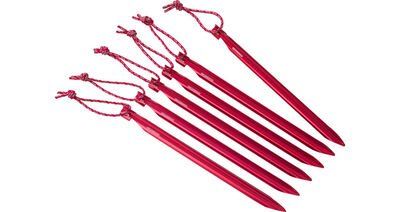 MSR Groundhog Stake-Bulk Tekli Çadır Kazığı Red
