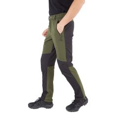 Alpinist Rugged Erkek Outdoor Pantolon Haki-Siyah