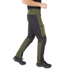 Alpinist Rugged Erkek Outdoor Pantolon Haki-Siyah