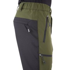 Alpinist Rugged Erkek Outdoor Pantolon Haki-Siyah