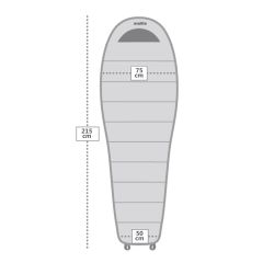 Evolite Ultralight 1000 -5ºC (Haki) Uyku Tulumu
