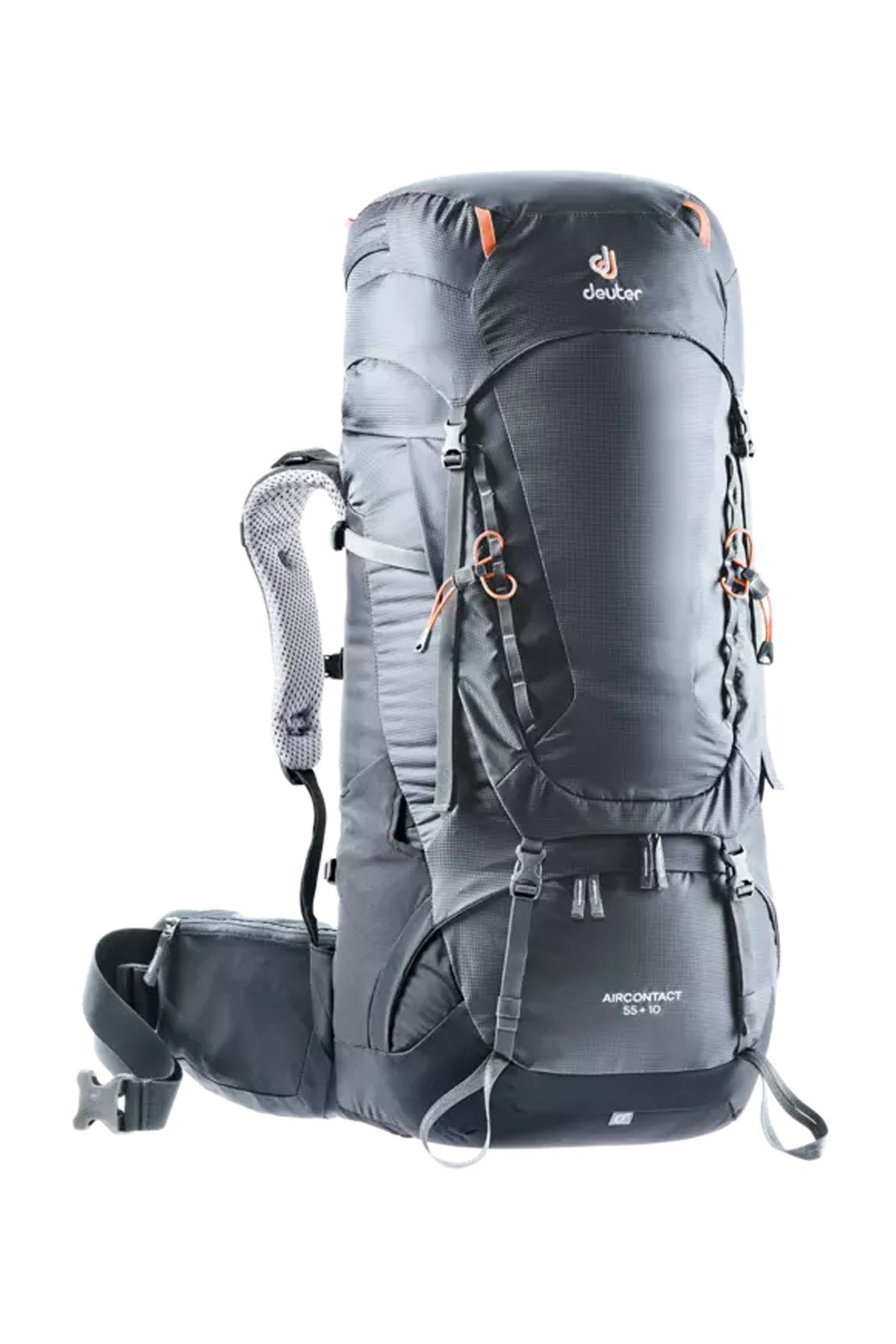 DEUTER Aircontact 55 + 10 Sırt Çantası graphite-black