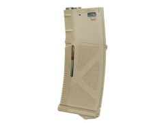 ARCTURUS AR M4/M16 30/130BB Ayarlı TAN Renk Kapasite Göstergeli Polimer Airsoft Şarjör