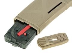 ARCTURUS AR M4/M16 30/130BB Ayarlı TAN Renk Kapasite Göstergeli Polimer Airsoft Şarjör