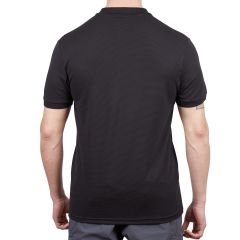 Alpinist Roc Erkek Polo T-Shirt Siyah