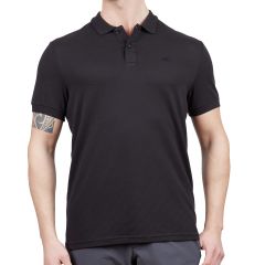 Alpinist Roc Erkek Polo T-Shirt Siyah