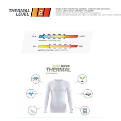 BLACKSPADE Termal Sweatshirt  2. Seviye Lavicert S