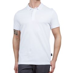 Alpinist Stratus Erkek Polo T-Shirt BEYAZ
