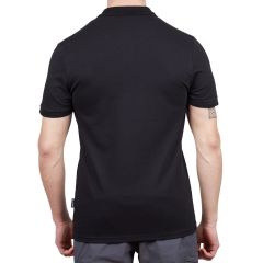 Alpinist Stratus Erkek Polo T-Shirt Siyah