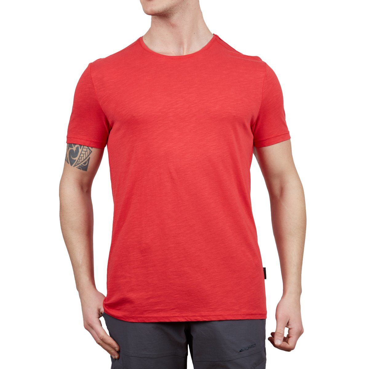 Alpinist Albino Basic T-Shirt kırmızı