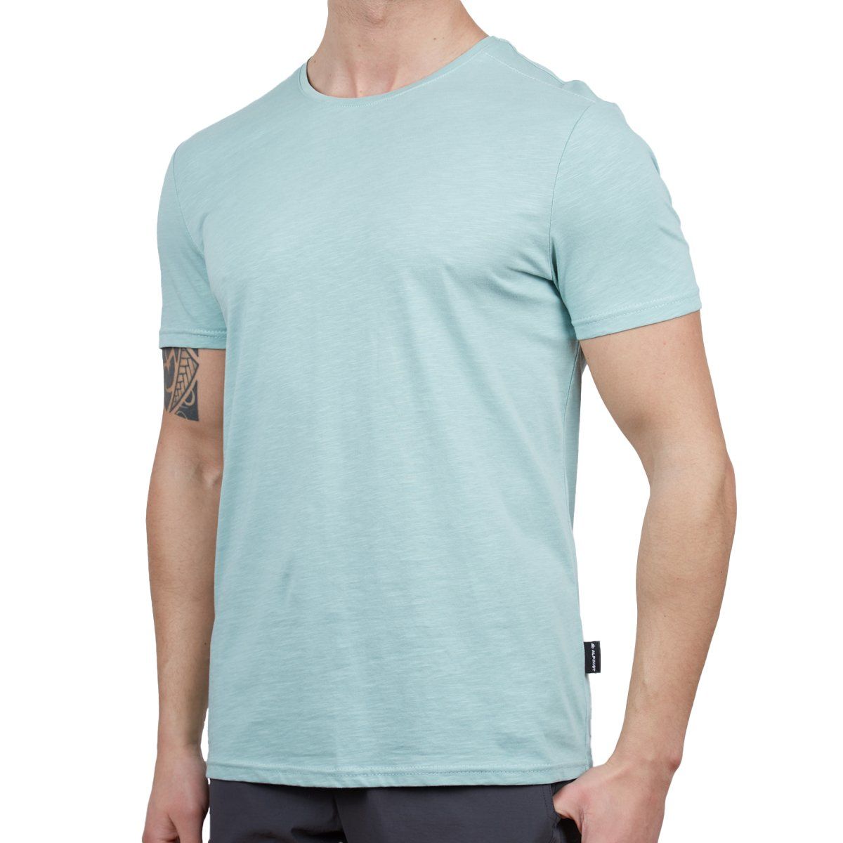 Alpinist Albino Basic T-Shirt Nil Yeşili