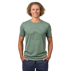 Hannah Ravi Erkek Baskılı T-Shirt Oil Green