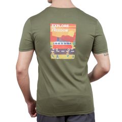Alpinist Vassi Erkek T-Shirt Haki