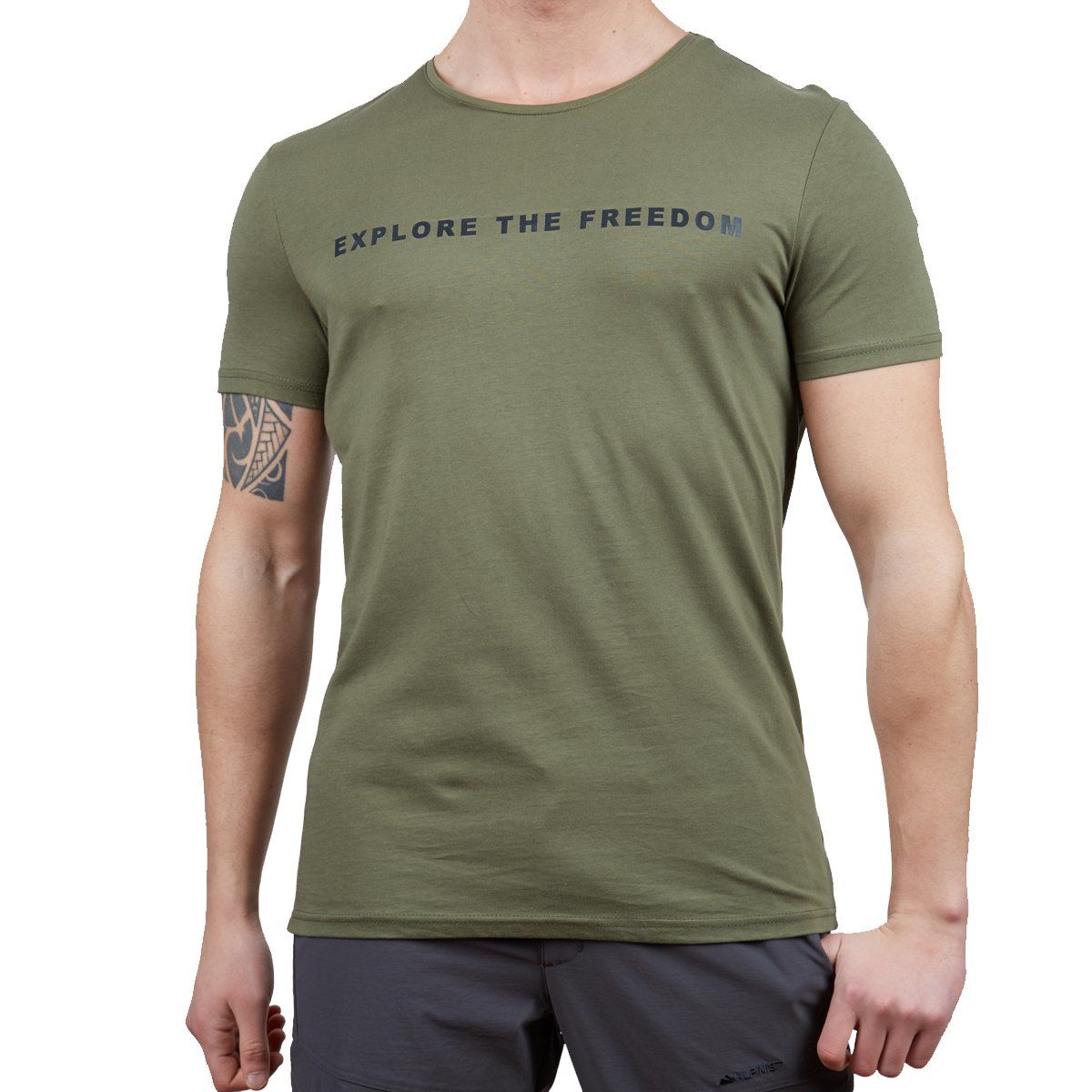 Alpinist Vassi Erkek T-Shirt Haki