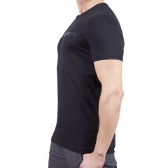 Alpinist Vassi Erkek T-Shirt Siyah
