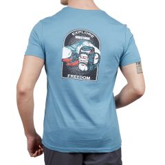 Alpinist Nordic Erkek T-Shirt S.Blue