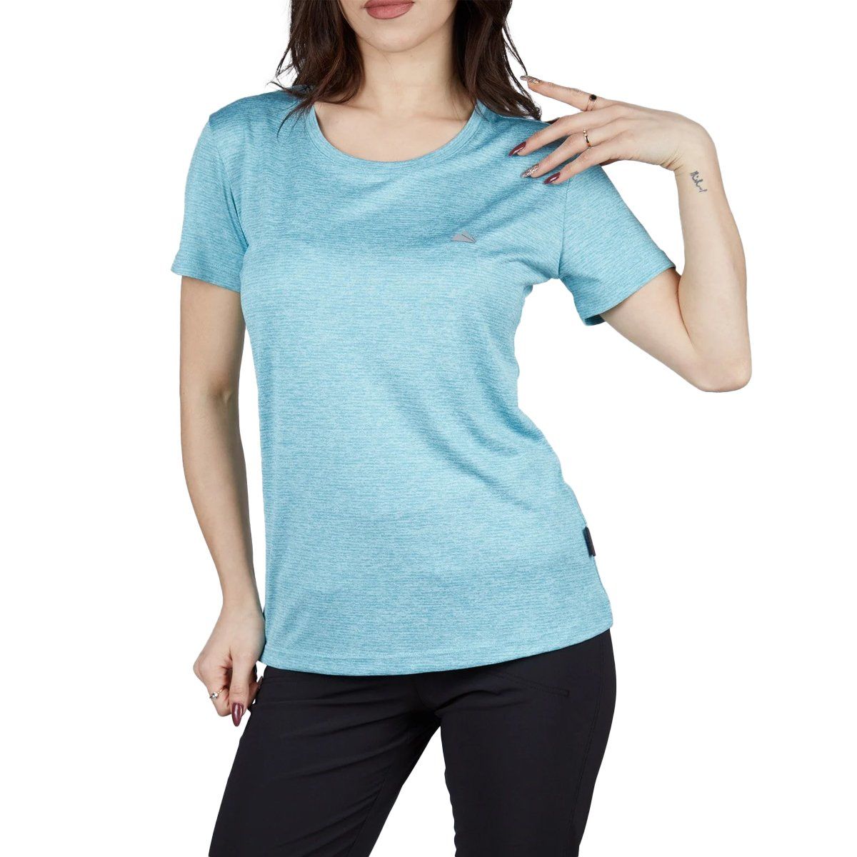 Alpinist Lumi Kadın T-Shirt Buz Mavisi