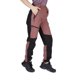 Alpinist Rugged Flex Kadın Pantolon Pembe-Siyah