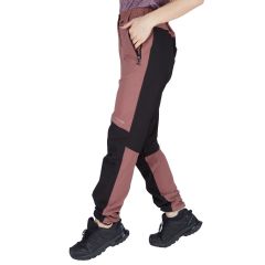 Alpinist Rugged Flex Kadın Pantolon Pembe-Siyah