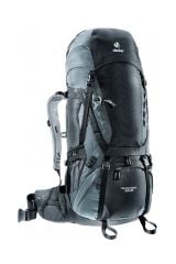 DEUTER   Aircontact 55 + 10 Sırt Çantası Black-Titan