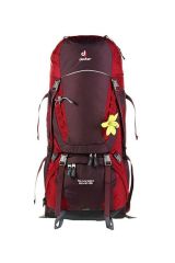 DEUTER   Aircontact 60 + 10 SL Kadın Sırt Çantası Aubergine-Cranberry