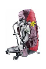 DEUTER   Aircontact 60 + 10 SL Kadın Sırt Çantası Aubergine-Cranberry