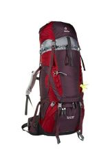 DEUTER   Aircontact 60 + 10 SL Kadın Sırt Çantası Aubergine-Cranberry