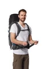 DEUTER   Aircontact Lite 40 + 10 Sırt Çantası black-graphite