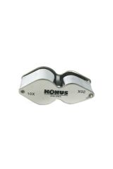 Konus Linen Tester 10x-20x Dual Çiftli Büyüteç