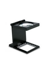Konus Linen Tester 6x 55x50 With Dual Led Light Masa Üstü Işıklı Büyüteç Siyah