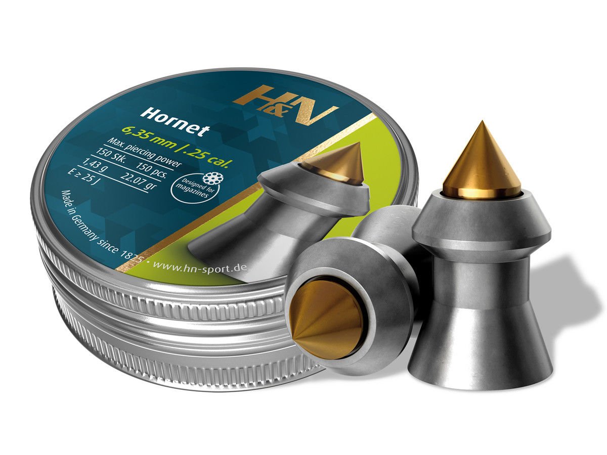 H&N HORNET 6,35 MM 22.07GR 150 Lİ HAVALI SAÇMA