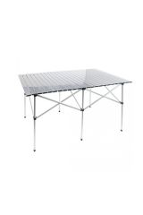 Summit Aluminium Mega Kamp Masası 140 x 70cm Double Roll Table Alu
