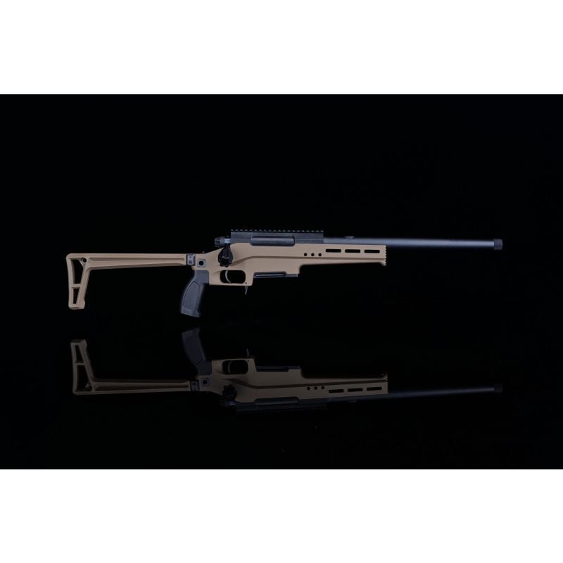SILVERBACK TAC41L SPORT VERSION FDE BOLT ACTION AIRSOFT SNIPER TÜFEK - ÇÖL RENGI (SBA-BLT-32FDE-S)