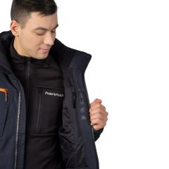 Hannah Kelton Erkek Outdoor Mont anthracite (orange)