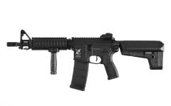 Delta Armory M4 AR15 CQB-R Charlie Pil şarj set Airsoft Tüfek Siyah DA-C02  (PİL VE ŞARJ ALETİ HEDİYE)