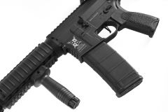 Delta Armory M4 AR15 CQB-R Charlie Pil şarj set Airsoft Tüfek Siyah DA-C02  (PİL VE ŞARJ ALETİ HEDİYE)