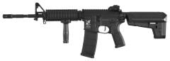 Delta Armory M4 AR15 RIS Charlie PiL ŞARJ SET Airsoft Tüfek Siyah DA-C03