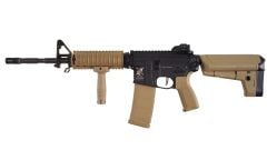 Delta Armory M4 AR15 RIS Charlie PiL ŞARJ SET Airsoft Tüfek Siyah/TAN DA-C03-HT