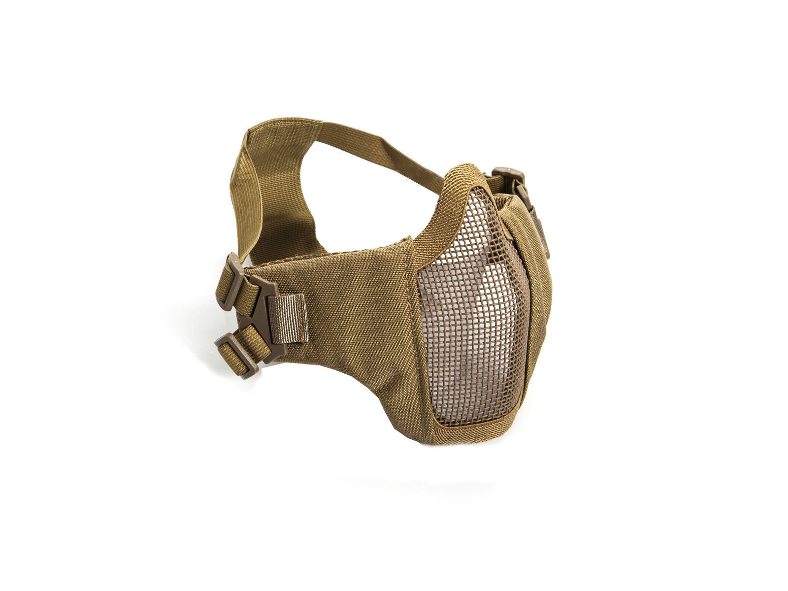 ASG Yanak pedli metal örgü maske, TAN 19078