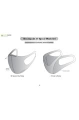BLACKSPADE Çocuk Koruyucu Maske Lacivert S2
