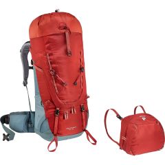 Deuter Aircontact 45 + 10 Çanta lava-teal