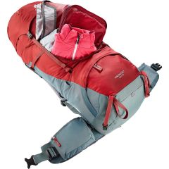 Deuter Aircontact 45 + 10 Çanta lava-teal