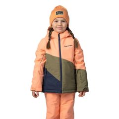 Hannah Kigali Jr Çocuk Kayak Mont cantaloupe/burnt olive
