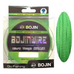 BOJIN 4X  Braıd İp Misina  0.60 mm  400 m  Yeşil