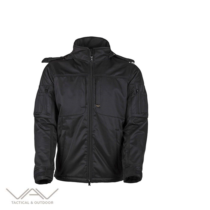 VAV Shell HT-01 Softshell Mont Siyah XXS