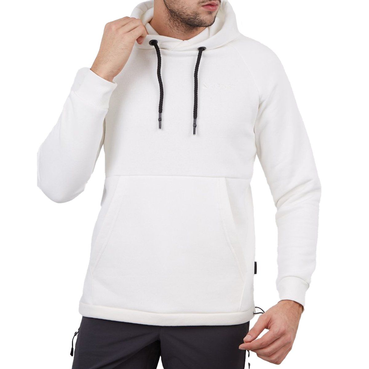 Alpinist Delta Kapşonlu Sweatshirt Ekru