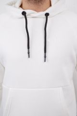Alpinist Delta Kapşonlu Sweatshirt Ekru