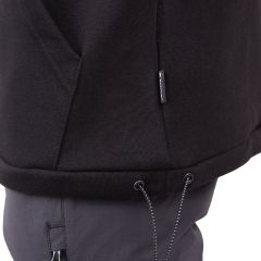 Alpinist Delta Kapşonlu Sweatshirt Siyah
