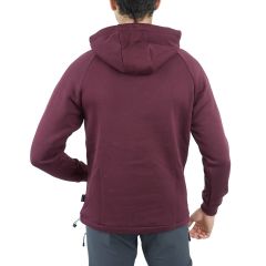 Alpinist Delta Kapşonlu Sweatshirt VİŞNE